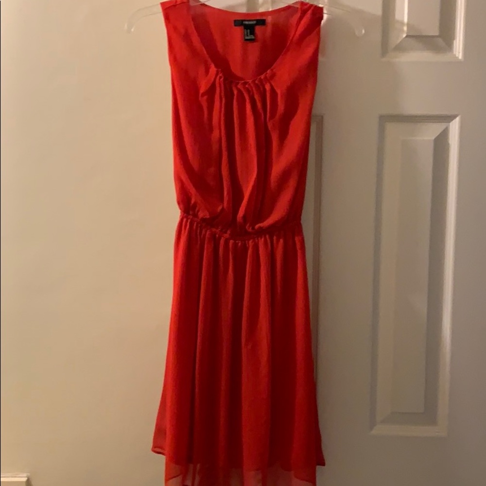 Red dress